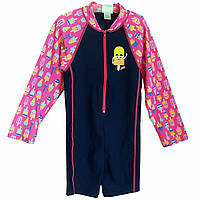 Костюм з лайкри дитячий Zoggs Long Sleeve All In One Girls UPF 50+ р.23