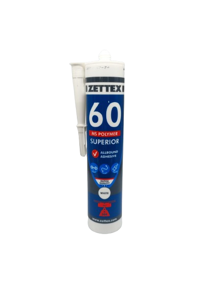 Клей герметик ZETTEX MS 60 полімерний Прозорий