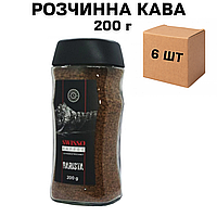 Ящик растворимого кофе Swissо Kaffee Barista 200 г (в ящике 6 шт)