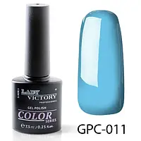 Гель-лак для нігтів Lady Victory кольоровий GPC-011, 7.3мл. Лазурний