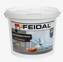 Шпаклівка фінішна інтер'єрна Acryl-Spachtel Finish Feidal 25кг, фото 4