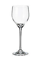 Бокалы для вина богемия SITTA 245 мл 6шт прозрачное богемское стекло Чехия