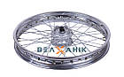 Диск передній 19"х1.85J Shineray XY250GY-9А хром, фото 3