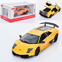 Машина 39300 Lamborghini, 1:24, металл, двери, капот открываются, 2 цвета, корр., 24-13-11 см.