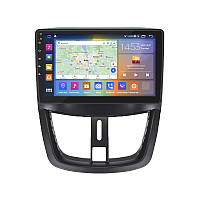 Штатная магнитола Lesko для Peugeot 207 I 2006-2009 экран 9" 2/32Gb CarPlay 4G Wi-Fi GPS Prime sn