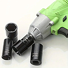 Набір ударних головок 14 шт, 6-23мм, CR-MO, у кейсі / Набір головок торцевих ударних / Головки ударні, фото 6