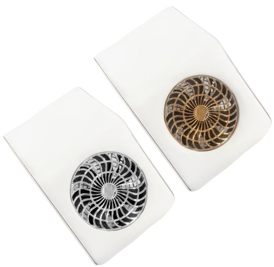 Професійна м'яка (з еко-шкіри) витяжка 801, з регулятором, 80 Вт., - для манікюру, фото 1