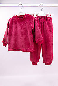 Пухнаста дитяча піжама для дівчинки