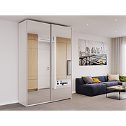 Шафа купе G-Caiser Doros  2 дзеркала / 3 частини 160х60х240