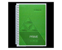 Блокнот A5 96л Buromax PRIME на пружине клетка в картон.обл.. салатовый BM.24551101-15