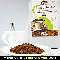 Растворимый кофе без кислинки Monde Gusto Deluxe Columbia 500 g