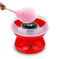 Аппарат для сладкой ваты Cotton Candy Maker + палочки в подарок Красный