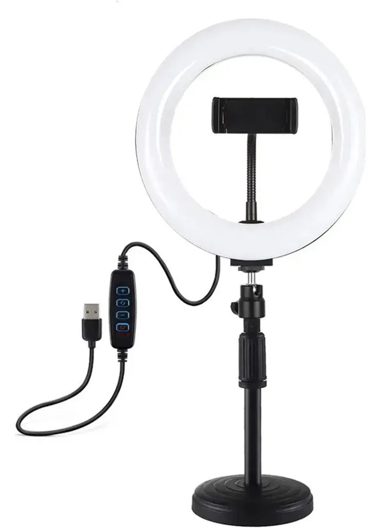 Холдер Selfie + LED 20см XO BGD002/SMN-8 лампа-трипод