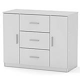 Комод 3+2 дуб сонома Компаніт (111х49х89 см), фото 3