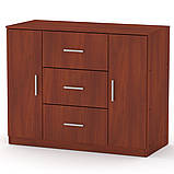 Комод 3+2 горіх екко Компаніт (111х49х89 см), фото 5