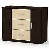 Комод 3+2 горіх екко Компаніт (111х49х89 см), фото 9