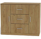 Комод 3+2 дуб сонома Компаніт (111х49х89 см), фото 6