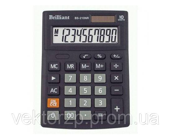 Калькулятор Brilliant BS-210NR 10 розрядів
