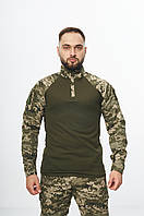 Армейский убакс пиксель хаки военный полевой , Тактическая кофта рубашка пиксельная ЗСУ прочная