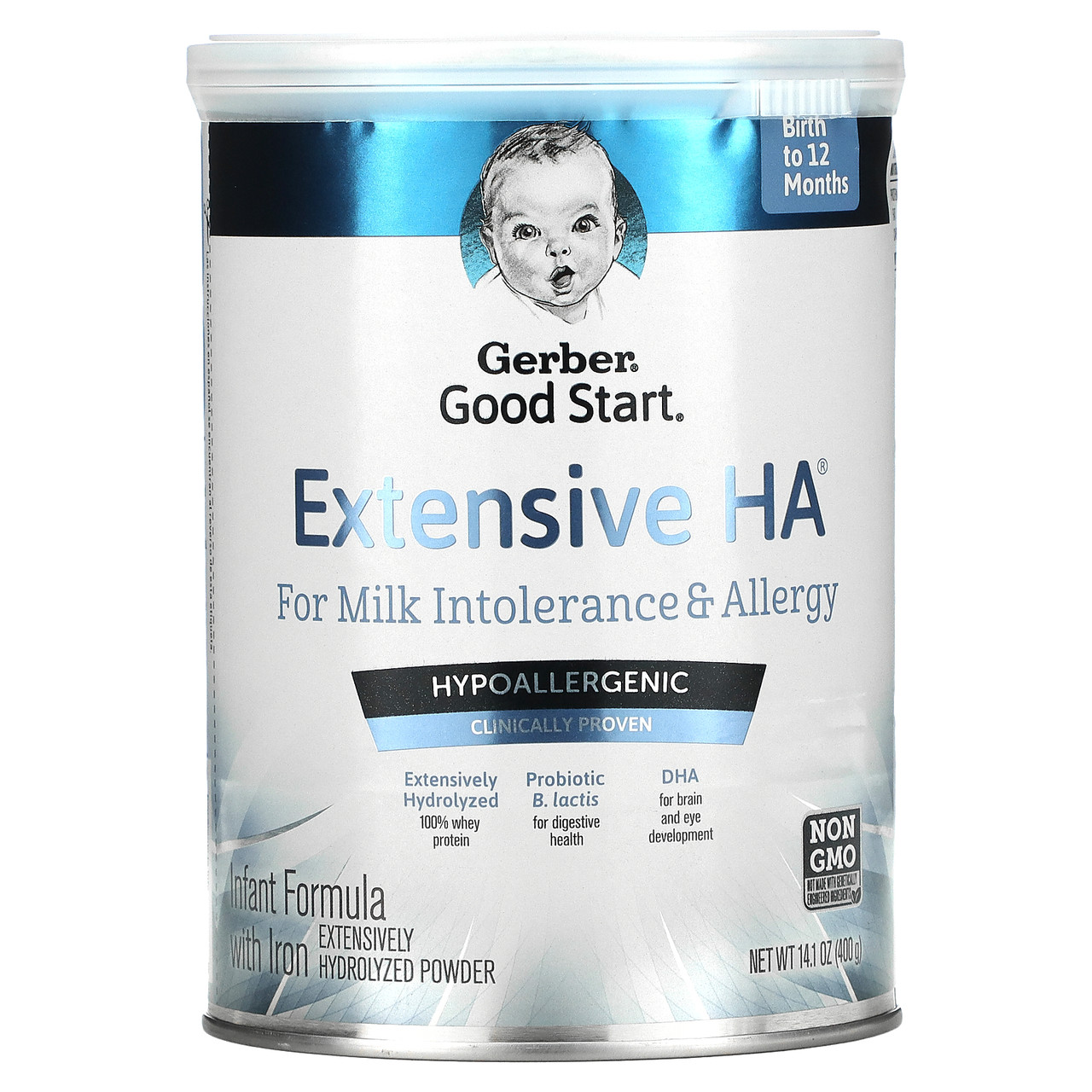 Gerber, Good Start, Extensive HA, суміш для дитячого харчування з залізом, від народження до 12 місяців, 400 г Киев, Київ