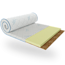 Тонкий матрац на диван FLEX 2 in 1 cocos/Флекс 2 в 1 кокос (жаккард) ТМ ЕММ