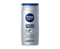 Гель для душа 250 мл Nivea Серебряная защита мужской