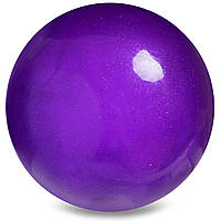 Мяч для художественной гимнастики Lingo Галактика C-6272 цвет фиолетовый sm