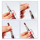 Фрезер для манікюру 45 Вт, 35000 об/хв, Mobile Drill BQ-101, Білий / Фрезер з регулюванням швидкості, фото 2