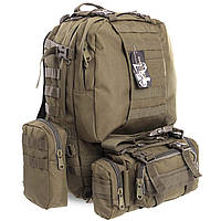 Рюкзак тактический штурмовой трехдневный SILVER KNIGHT TY-213 цвет оливковый sm