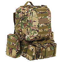 Рюкзак тактический штурмовой трехдневный SILVER KNIGHT TY-213 цвет камуфляж multicam sm