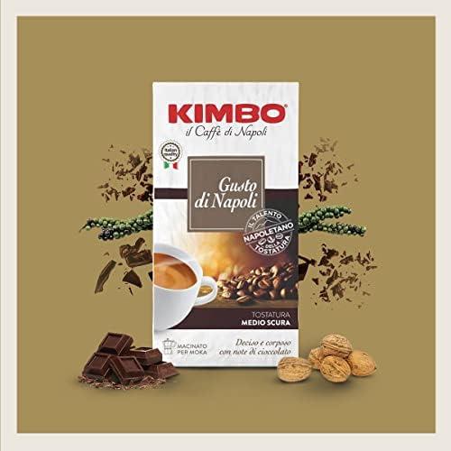 Кава мелена Kimbo Gusto di Napoli 250г срібляста пачка