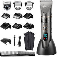 Беспроводной триммер Hatteker 3 в 1 Rechargeable Hair Clipper Beard Trimmer Kit RFC-690 Машинка для стрижки