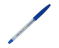 Ручка шариковая Buromax 0. 7 мм синяя рез грип BM.8100-01