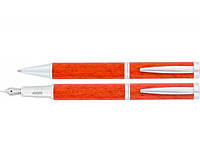 Набор Olivia:ручка шариковая и перьевая Optima корпус светло-коричневый O15925-42