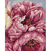 Картина за номерами "Цвітіння піонів" Brushme BS40543 40x50 см tn
