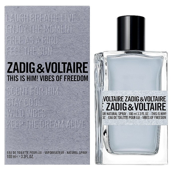 Zadig And Voltaire This Is Him! Vibes of Freedom EDT 100ml, фото 1
