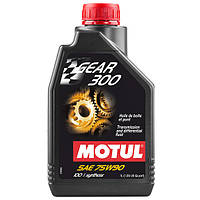 Масло трансмиссионное синтетическое 1л 75W-90 GL-4/GL-5 Gear 300 MOTUL (BYD Амулет) 317101-MOTUL