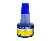 Штемпельная краска Economix Е42201-02 30мл синяя (ДМБ)