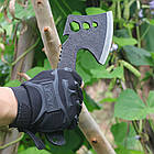 Сокира туристична з чохлом, 25,5см, 3671 / Сокира для кемпінгу / Сокира для виживання / Похідна сокира, фото 3
