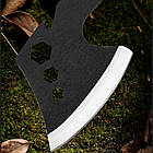 Сокира туристична з чохлом, 25,5см, 3671 / Сокира для кемпінгу / Сокира для виживання / Похідна сокира, фото 8