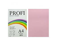 Бумага цветная Profi А4. 80г (100л) Light Pink N 170 (розовий)