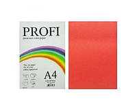 Бумага цветная Profi А4. 80г (100л) Deep Red N 250 (насыщ.красный)