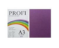 Бумага цветная Profi А4. 120г (250л) Deep Taro N 274 (насыщ.фиолет.)