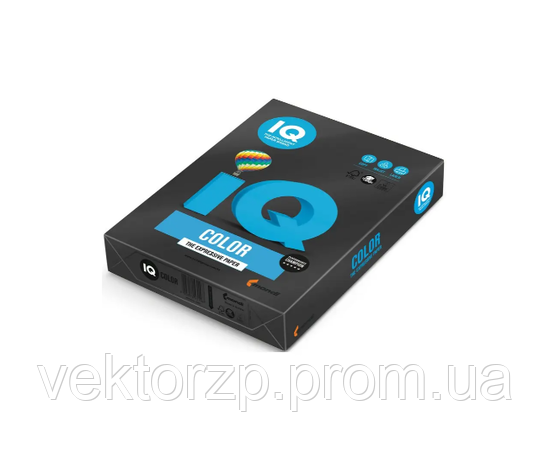 Папір кольоровий IQ Color А4 80г. м2 (500л) Intensiv Black B100