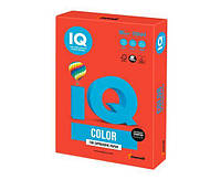 Бумага цветная IQ Color А4 160г. м2 (250л) Intensiv CoralRed CO44