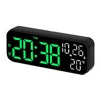 Настільний електронний годинник Mids з резервним живленням, термометр, календар, таймер.
