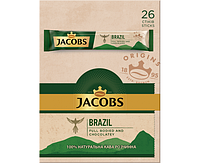 Кофе растворимый Jacobs Brazil в стиках 26 шт *1. 8 гр