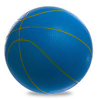 Мяч виниловый Баскетбольный LEGEND BA-1905 цвет синий-желтый sm