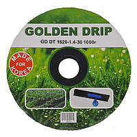 Крапельна стрічка емітерна GOLDEN DRIP 1620-1.4-30 100м