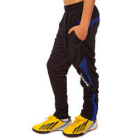 Штани спортивні підліткові Lingo SPORTS LD-9106T розмір 28, зріст 135-140 колір чорний синій sm